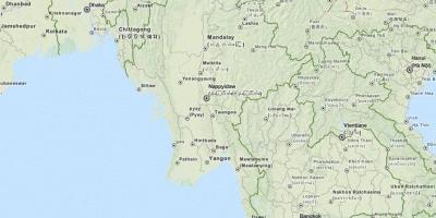 ГПС мапа Мијанмар
